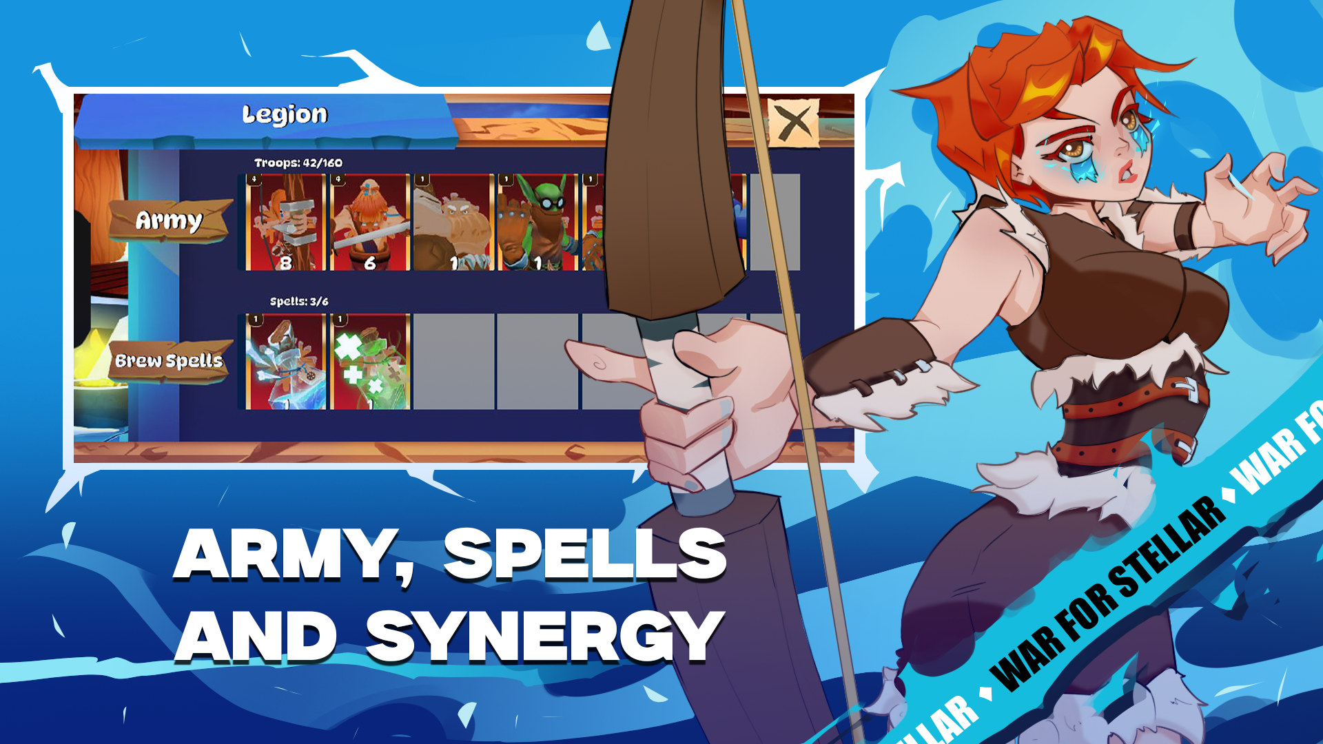 Army, spells and energy